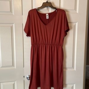 Leggings material dress